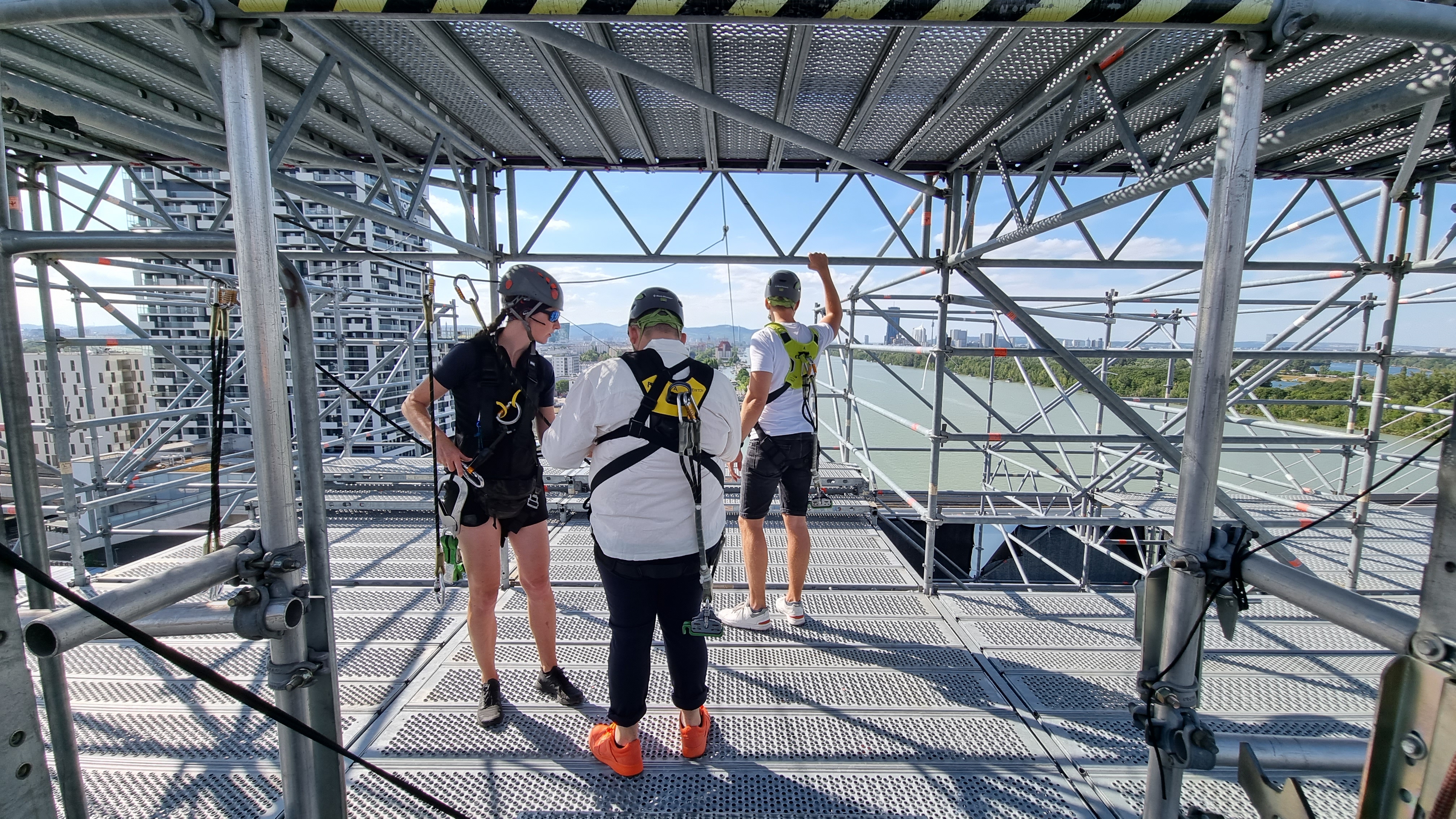 Flying Fox mitten in Wien – Ein Erlebnisbericht 