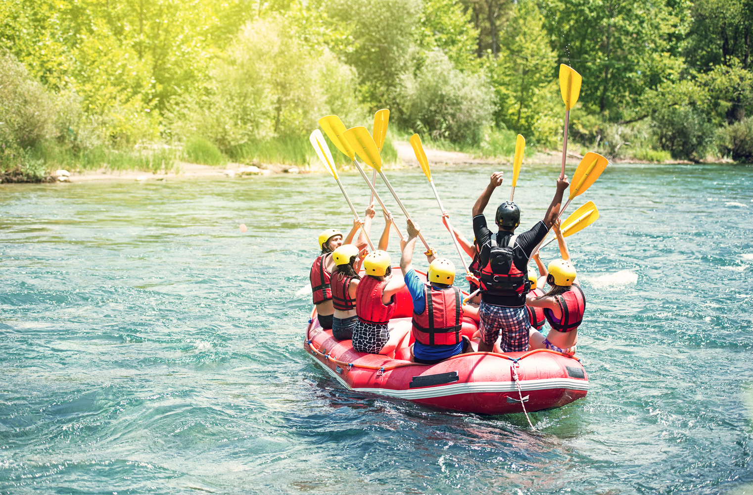 Rafting-Tour durch den Naturpark im Salzatal | Erlebnisbericht