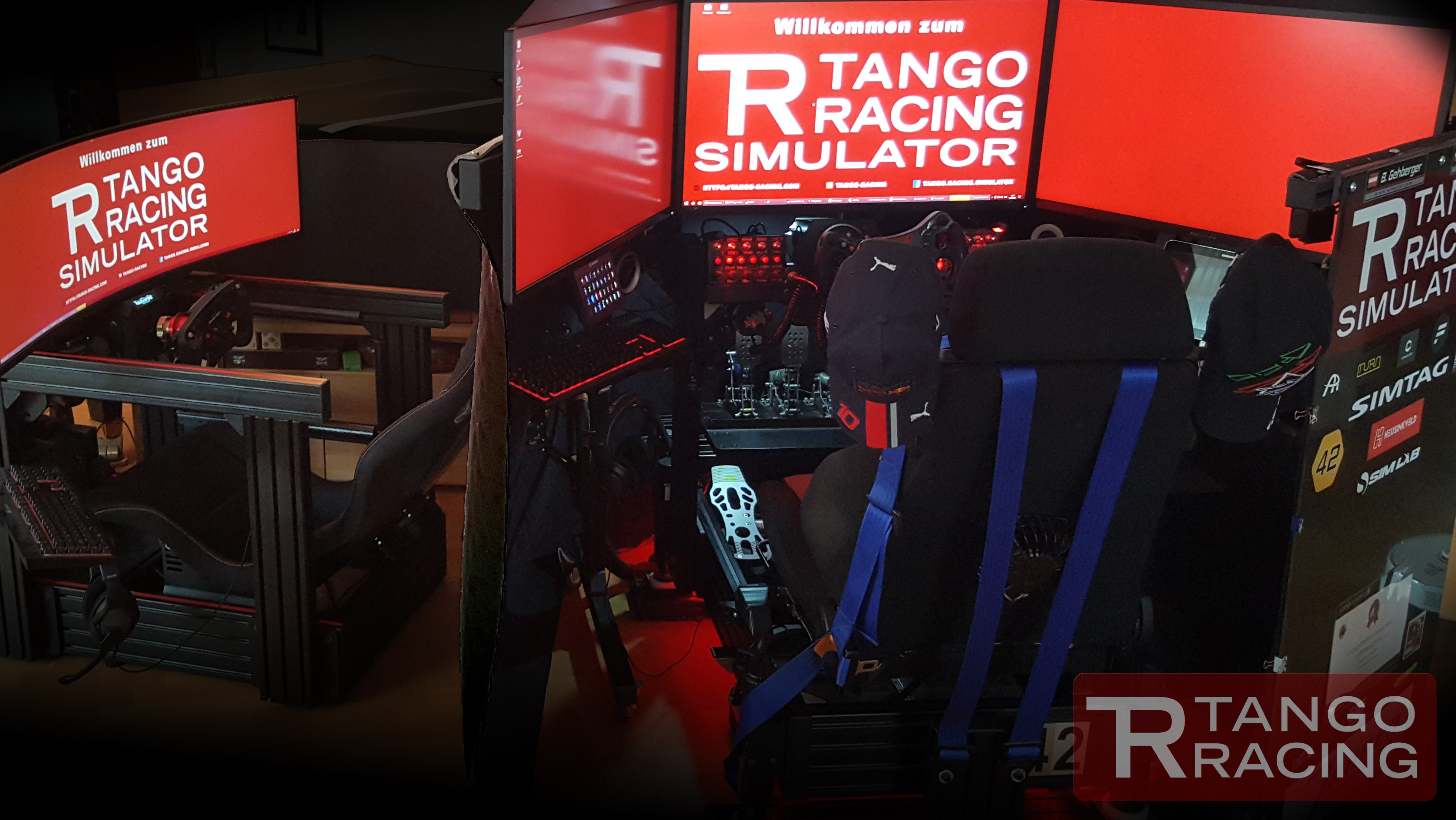 TANGO RACING Motorsport Rennsimulator für GT-/Tourenwagen - Fahrzeit 30 Min. inkl. Instruktor