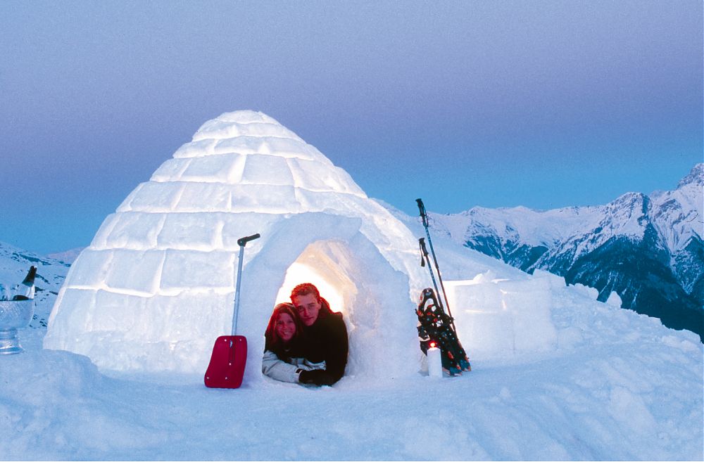 Romantik Iglu für Zwei