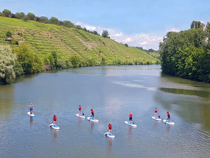 SUP GRUNDKURS in Lauffen am Neckar Stand Up Paddeln ist wie Urlaub auf dem Wasser!  (Bei Heilbronn)