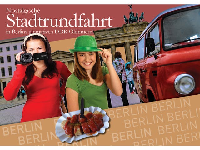 Stadtrundfahrt "Ost-Berlin Spezial" inkl. Currywurst-Imbiss bei "Ziervogel´s Kult-Curry", dem Enkel von Konnopke im Prenzlauer Berg