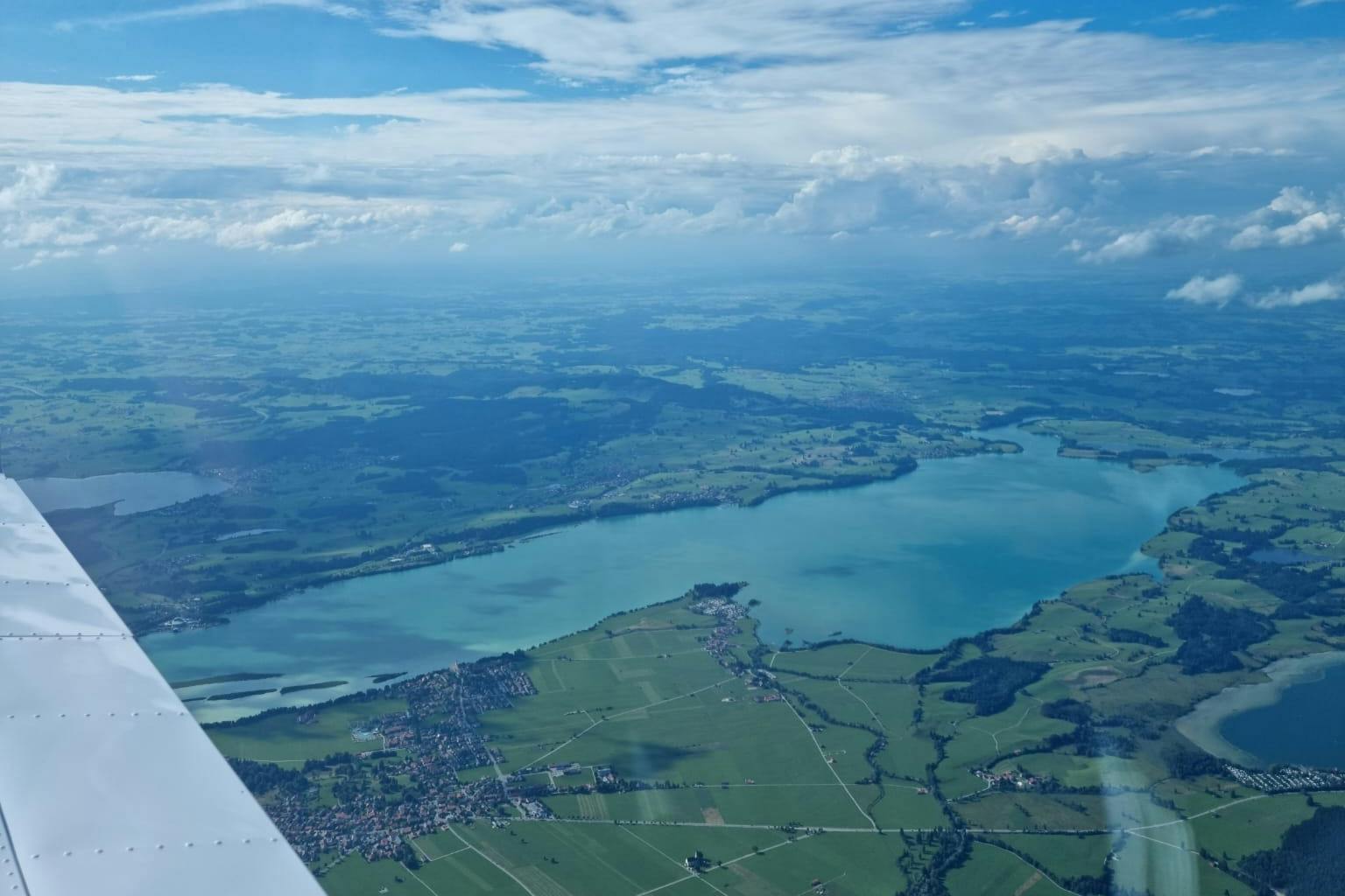 60 Min. Flugzeug Rundflug "Neuschwanstein" ab Flugplatz Bad Wörishofen