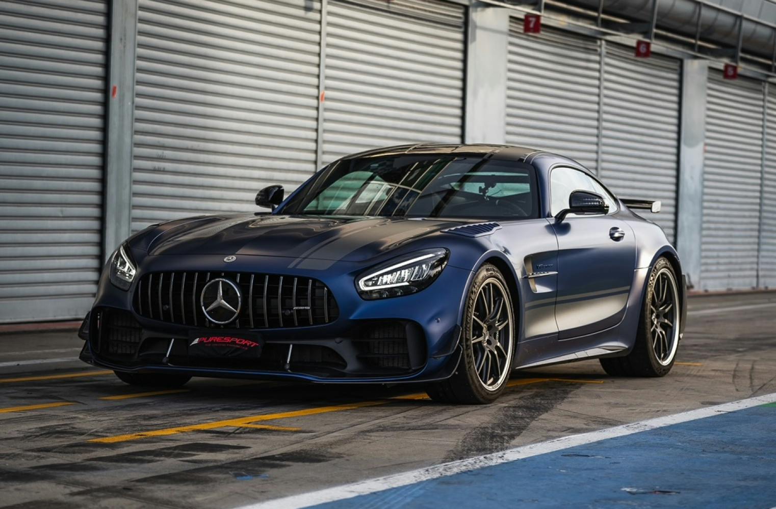 Mercedes AMG GT R PRO | Rennstrecke von Spa-Francorchamps