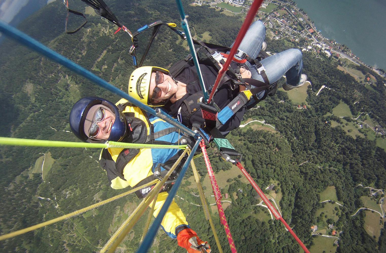 Gleitschirm Actionflug | der Adrenalinkick über Kärnten
