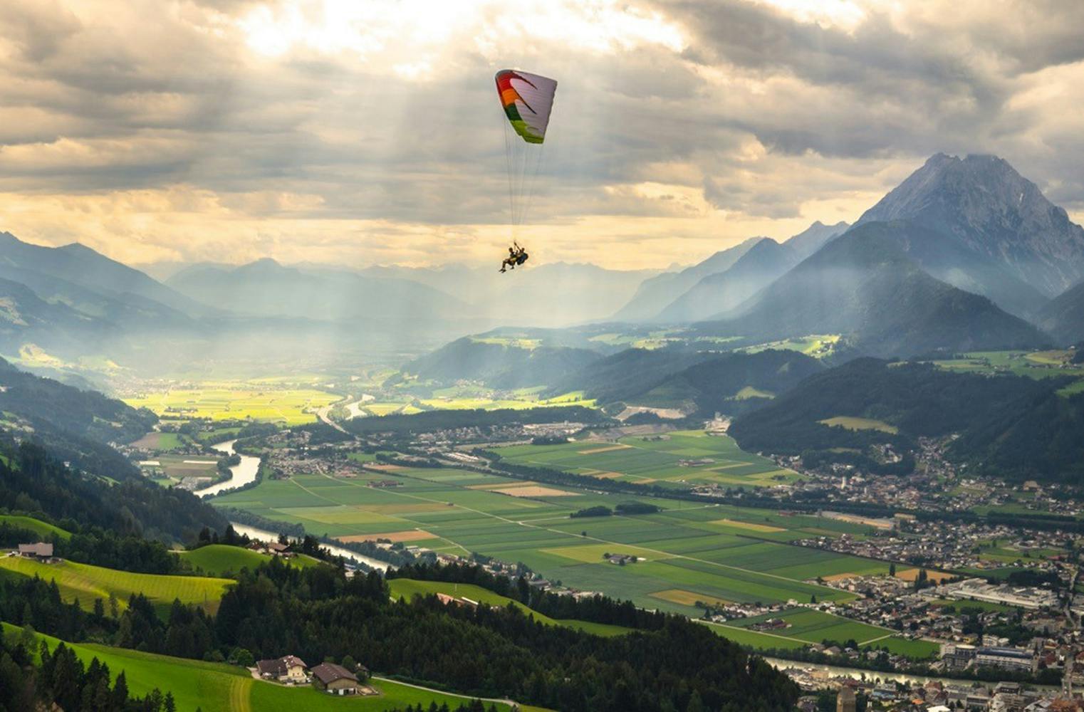 Gleitschirm Tandemflug | Tirol von oben erleben