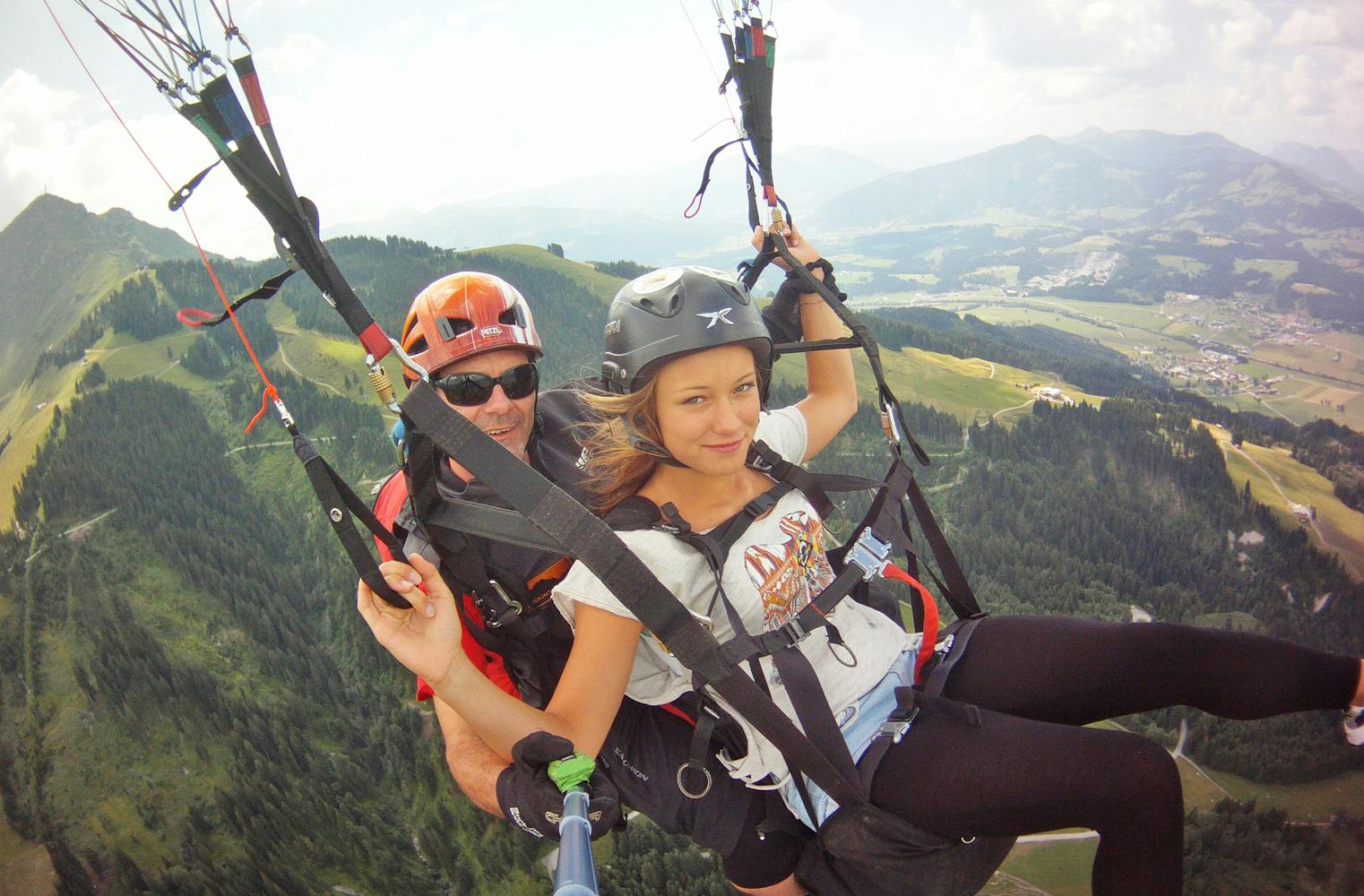 Paragliding | Tandem-Abenteuer | Bergwelt von Fieberbrunn