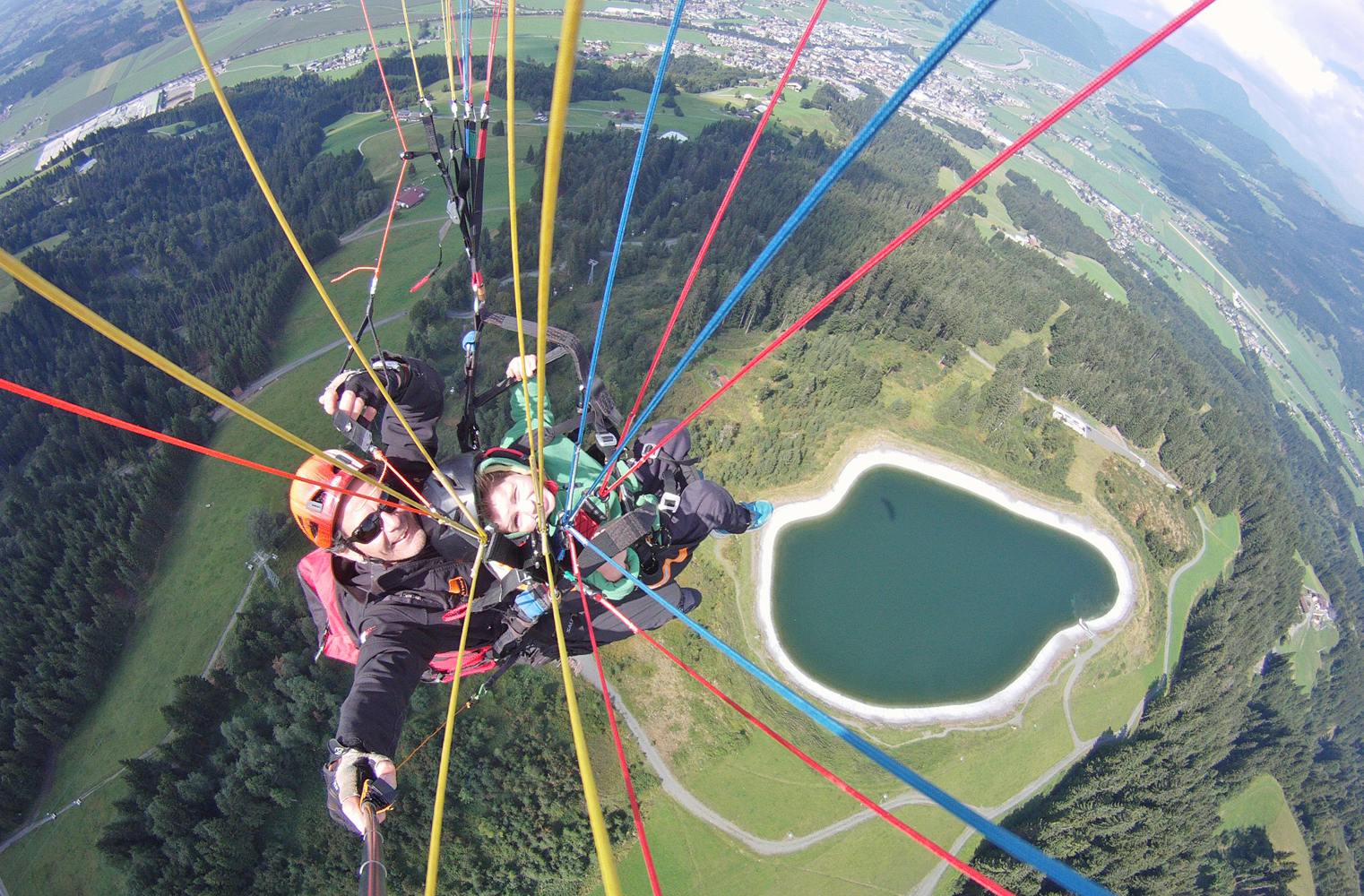 Paragliding | Tandem-Abenteuer | Bergwelt von Fieberbrunn