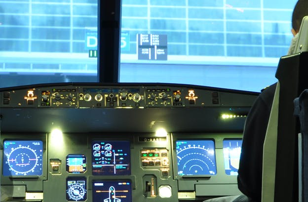 Einmal Chef im Cockpit sein | Flugsimulator Airbus A320