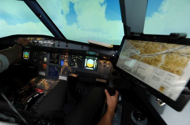 Airbus-Simulator | 90 Minuten als Piloten einen A320 fliegen