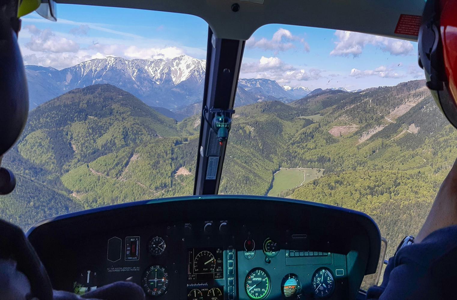 Hubschrauberflug | Rundflug über die Alpen | 40 Min