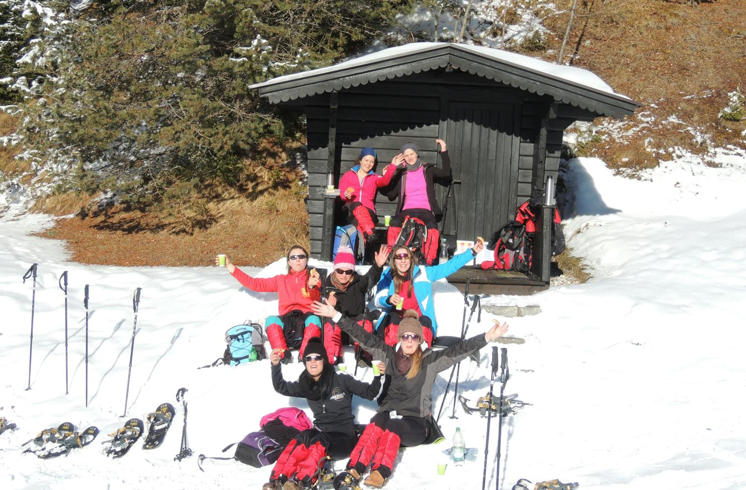 Schneeschuhwandern | geführte Tour in den Tiroler Bergen
