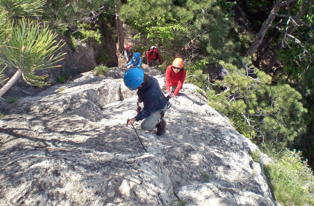 Schöner Einsteiger Klettersteig mit Guide | inkl. Ausrüstung