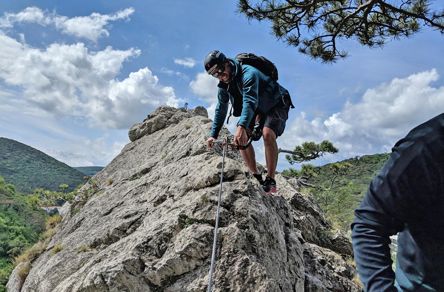 Klettersteig gehen | 2,5 Stunden Spaß am Klettersteigfels