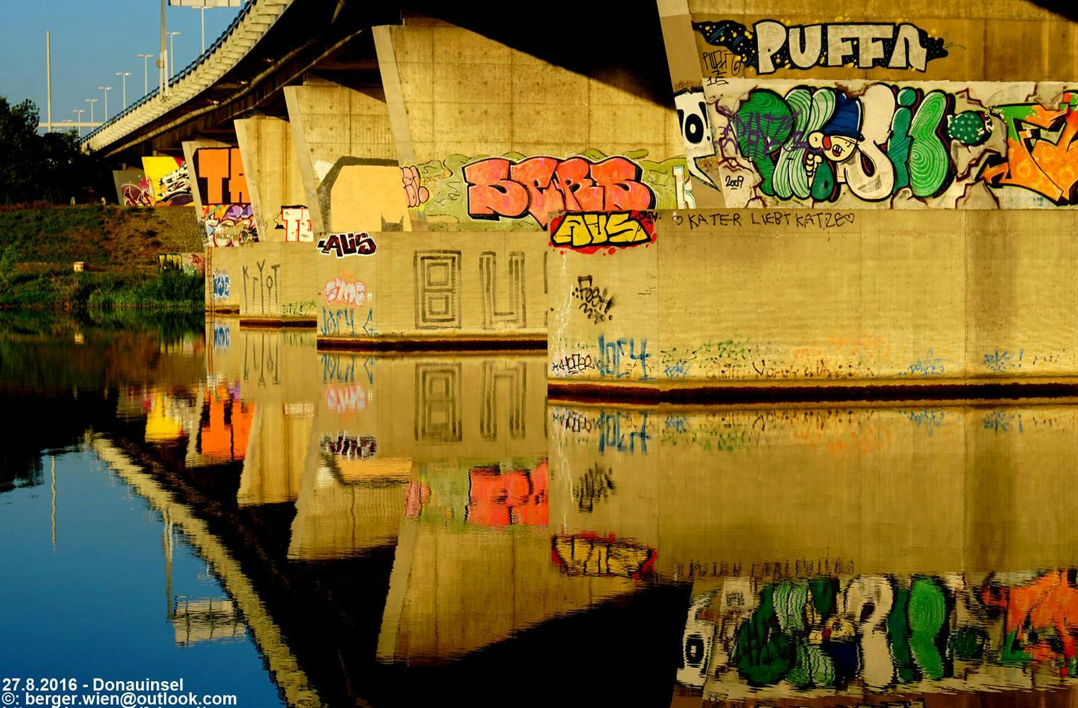 Graffiti-Workshop an der größten Graffiti-Wand Österreichs