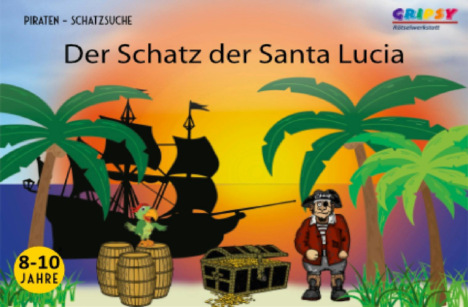 Piraten Schatzsuche 8-10 Jahre | Der Schatz der Santa Lucia