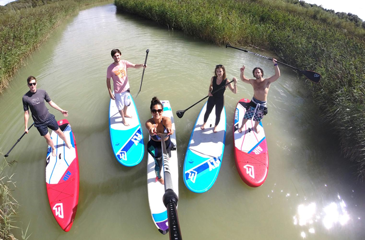 Stand Up Paddling | SUP Kurs + Tour | mit BBQ für 10 Pers.